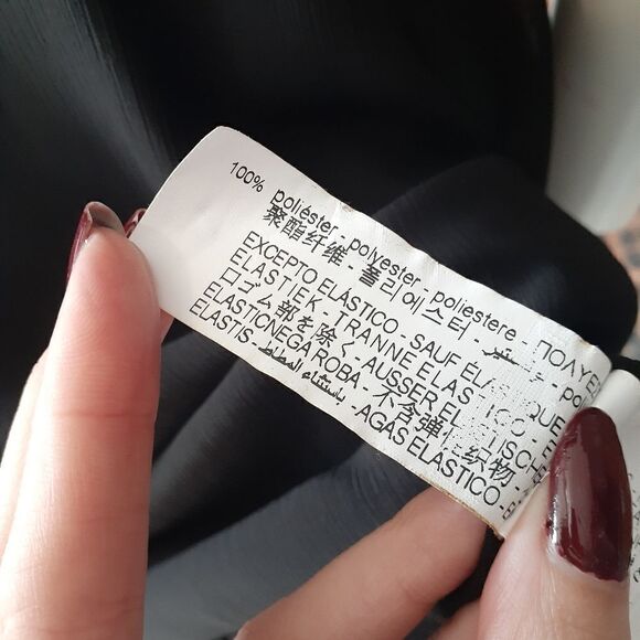 NWT Zara Chiffon and Lace Ruffled Mini Dress - Picture 5 of 12